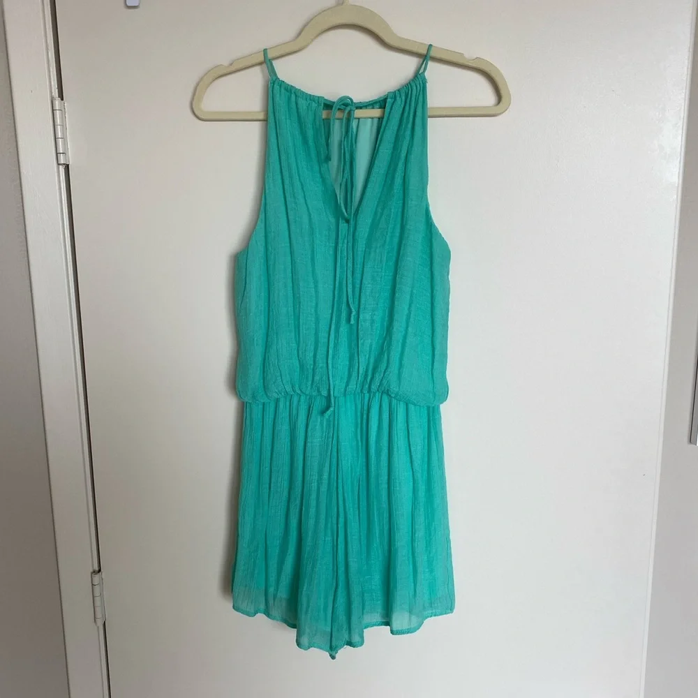 Turquoise Romper - Picture 4 of 4